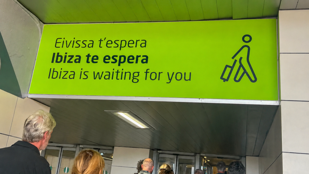 Ibiza is waiting for you sign