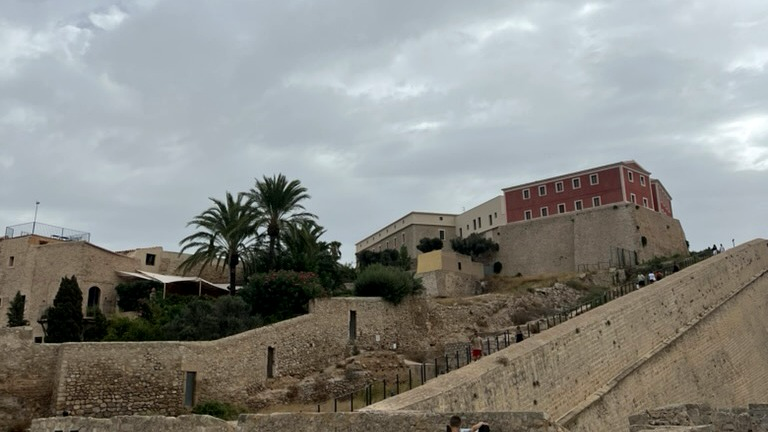 Dalt Vila old town in Ibiza