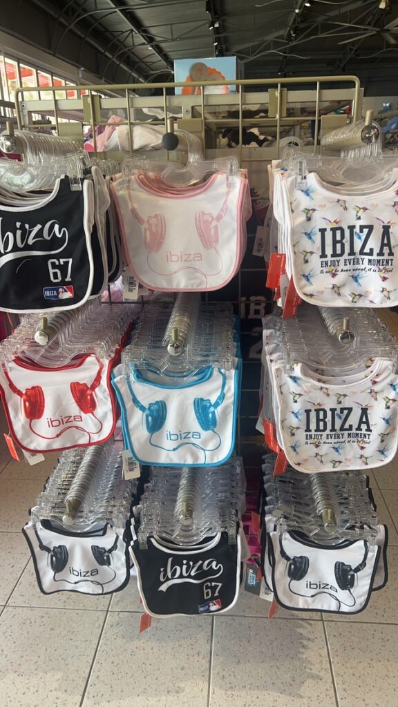 IBIZA-branded baby clothes and rompers